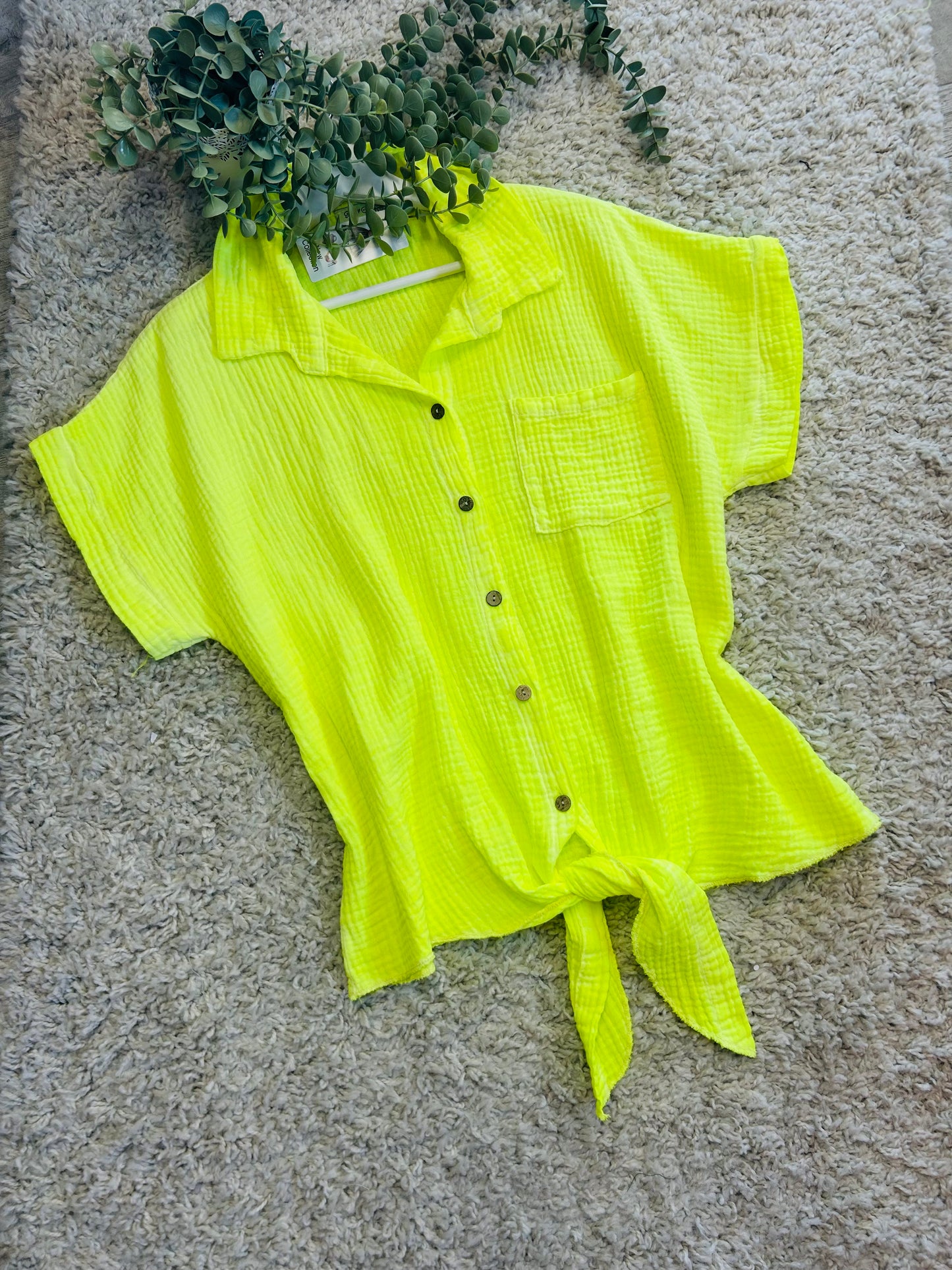 Camisa Flúor Femme