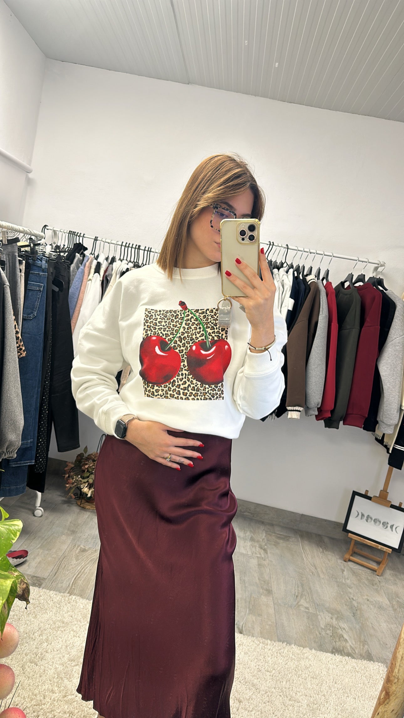 Falda Satinada image 0