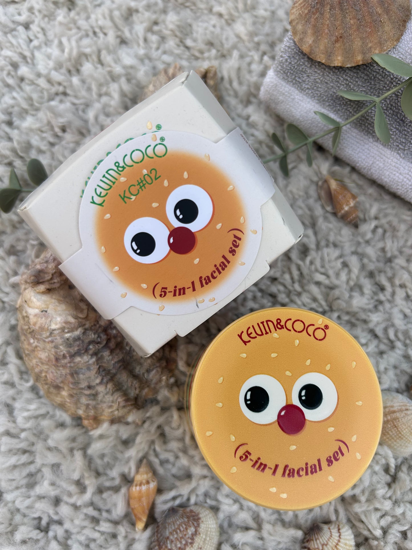 Hamburguesa 5 in 1 facial set