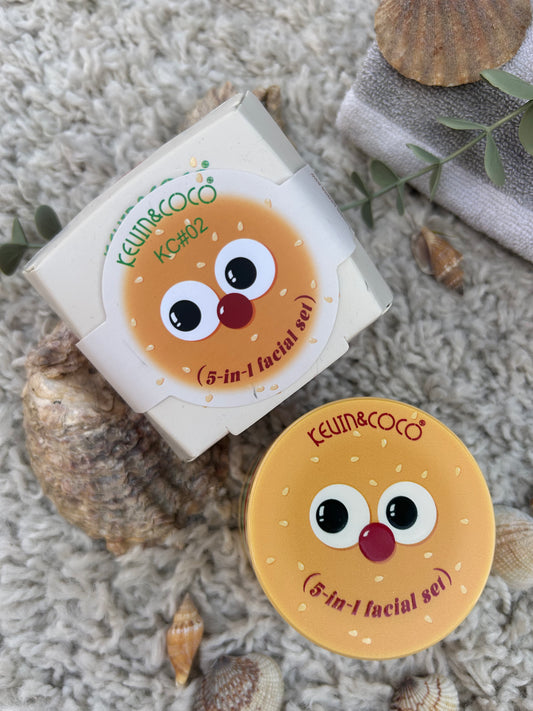 Hamburguesa 5 in 1 facial set