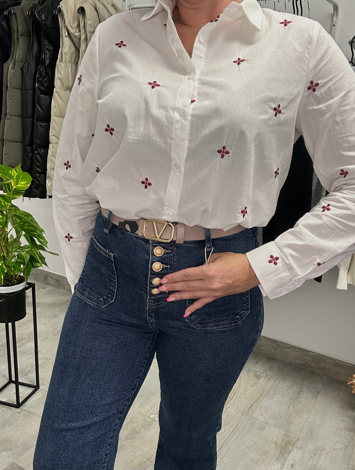 Camisa Flores image 0